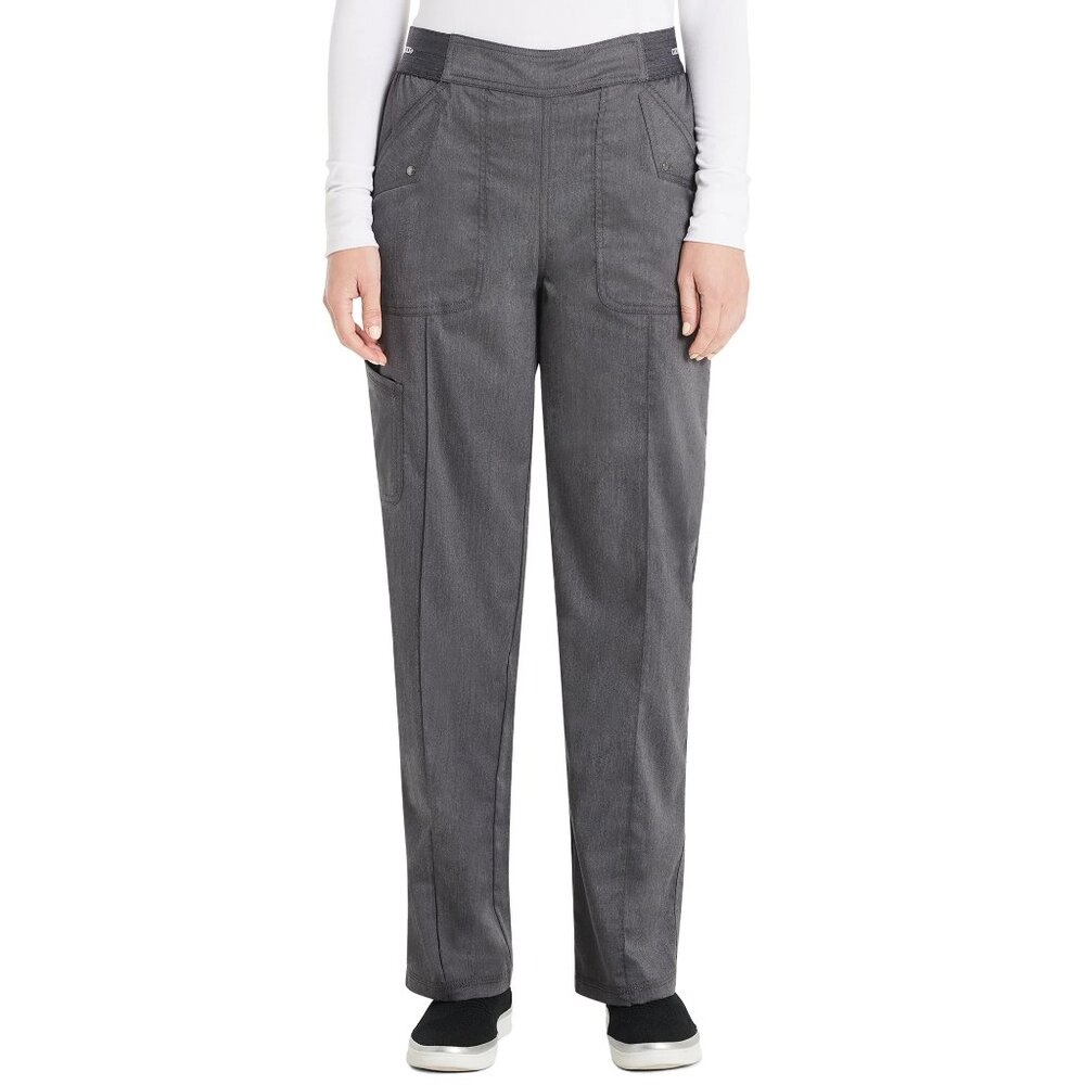 Dickies Womens Scrub Pants Size S Gray Straight Leg with PROTX2 To Prevent Odors